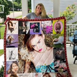 Miley Cyrus Blanket Quilt B19