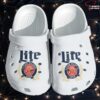 Miller Lite White Lover Crocs Rze2