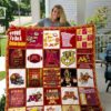 Minnesota Golden Gophers Blanket Quilt Rze2