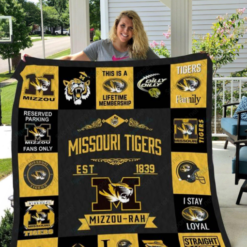 Missouri Tigers 1 Blanket Quilt Rze1