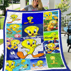 Tweety Bird 1g Quilt Blanket Rze1