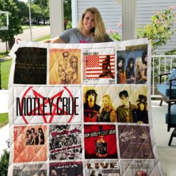 Motley Crue  lover Quilt Blanket Quilt Rze2