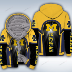 Michigan Wolverines a0 Fleece Jacket Rze1