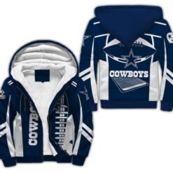 Dallas Cowboys Fleece Jacket Rze1