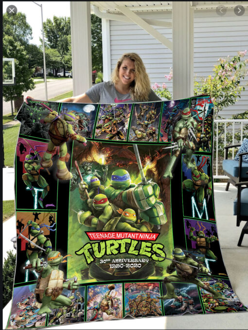 Ninja Turtles  1 Blanket Quilt TN