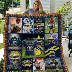 North Queensland Cowboys  Blanket Quilt  Rze2