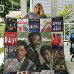 The O'Jays Quilt  Blanket Quilt  Rze1