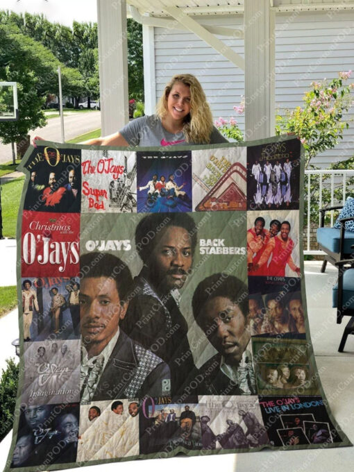 The O'Jays Quilt  Blanket Quilt  Rze1