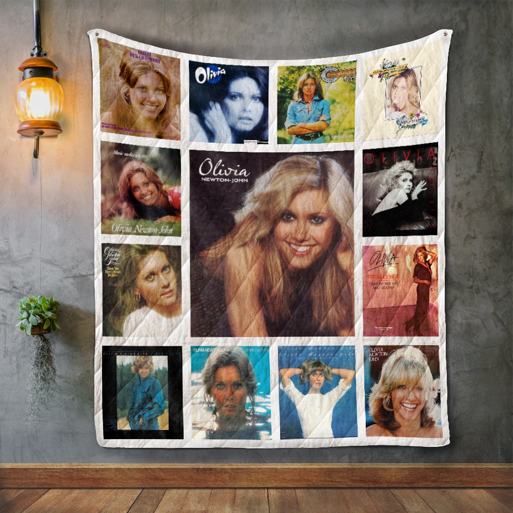 Olivia Newton-John Quilt Blanket Quilt B23