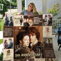 Outlander Vintage Blanket Quilt Rze2