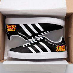 Ozzy Osbourne Black Skate Stan Smith New Shoes  Rze2