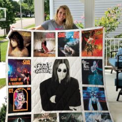 Ozzy Osbourne lover Blanket Quilt Rze2