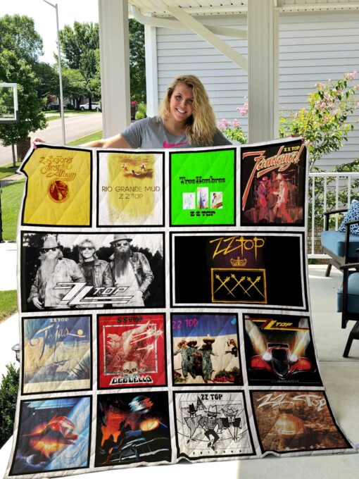 Zz Top 2 Blanket Quilt Rze1