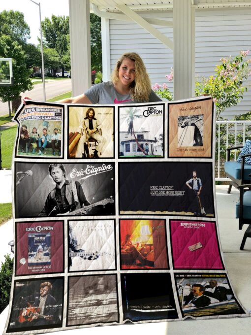 Eric Clapton 3 Blanket Quilt B23