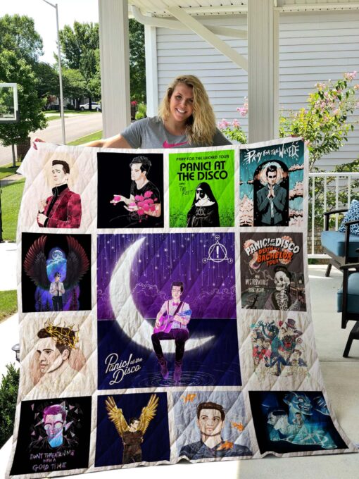 Panic! at the Disco Best  Blanket Quilt Rze2