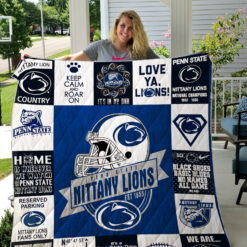 Penn State Nittany Lions Blanket Quilt Rze2