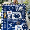 Penn State Nittany Lions Quilt  Blanket Quilt Rze2
