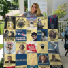 Hercule Poirot  Blanket Quilt Rze2