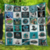 Port Adelaide lover Blanket Quilt Rze2