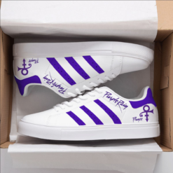 Prince Purple Stan Smith Skate Shoes B23