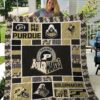 Purdue Boilermakers Blanket Quilt Rze2