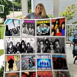Ramones  Band Blanket Quilt Rze2