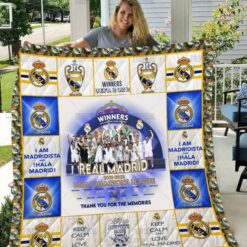 Real Madrid Blanket Quilt CCHU