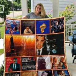 Robbie Williams Best Blanket Quilt B21