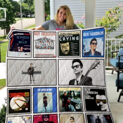 Roy Orbison Blanket Quilt Rze2