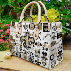 New Orleans Saints Leather Bag Rze2
