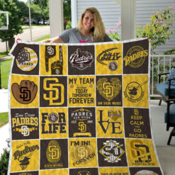 San Diego Padres Blanket Quilt Rze2