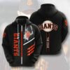 San Francisco Giants a11 Hoodie Zip Hoodie 3D B19