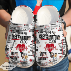 Grey’s Anatomy Lover 2 Crocs Rze1