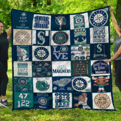Seattle Mariners Blanket Quilt B22