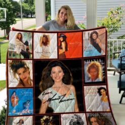 Shania Twain Blanket Quilt MIH08