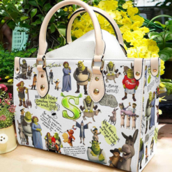 Shrek  White Leather Bag MIH08
