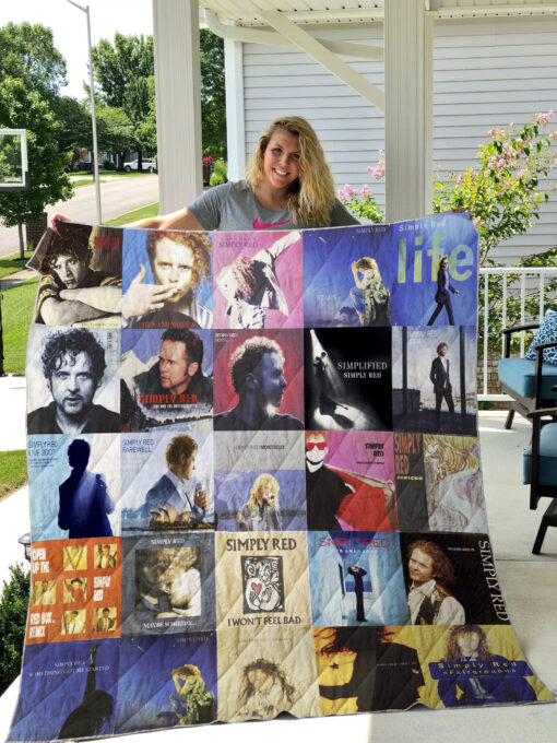 Simply Red Lover Blanket Quilt Rze2