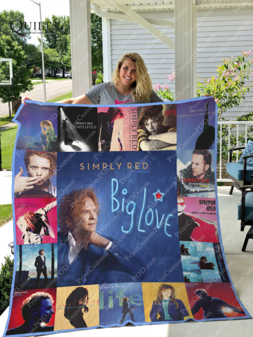 Simply Red Blanket Quilt B23