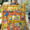 The Simpsons Blanket Quilt Rze2