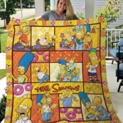 The Simpsons Blanket Quilt Rze2