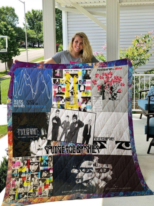 Siouxsie and the Banshees Band Blanket Quilt B23
