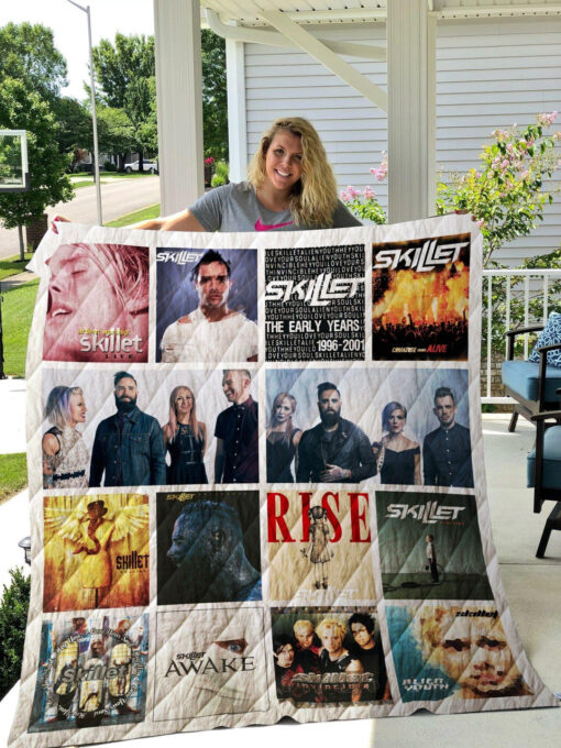 Skillet  Quilt  Blanket Quilt Rze2