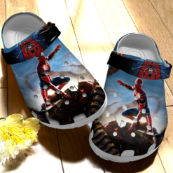 Alternative view of Spider-Man Crocs Rze1