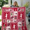 Stanford Cardinals  Blanket Quilt Rze2