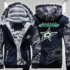Dallas Stars Fleece Jacket Rze1