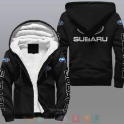 Subaru  Black  Fleece Jacket Rze2