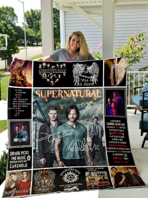 Supernatural Blanket Quilt Rze2
