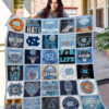 Tar Heels Love Quilt Blanket Quilt MIH08