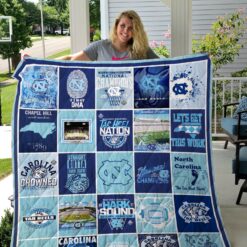 Carolina Tar Heels Blanket Quilt MIH08