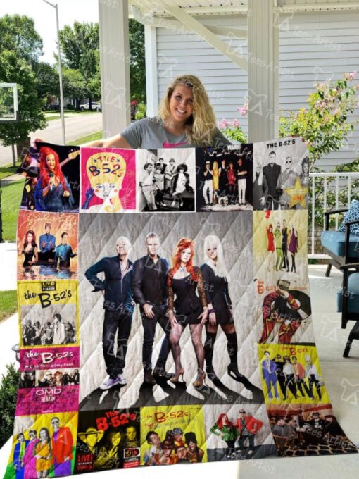 The B-52's Lover Blanket Quilt Rze2
